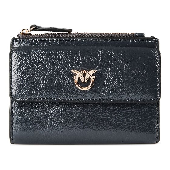 PINKO Compact Wallet Geldbörse Leder 13 cm