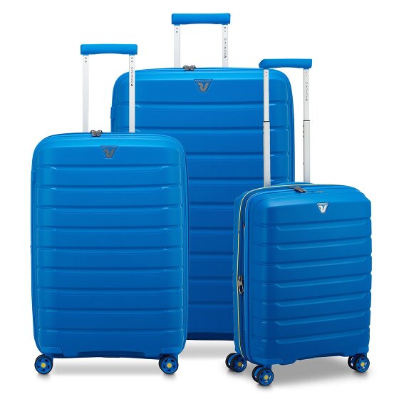 Roncato B-Flying Move 4 Rollen Kofferset 3-teilig mit Dehnfalte