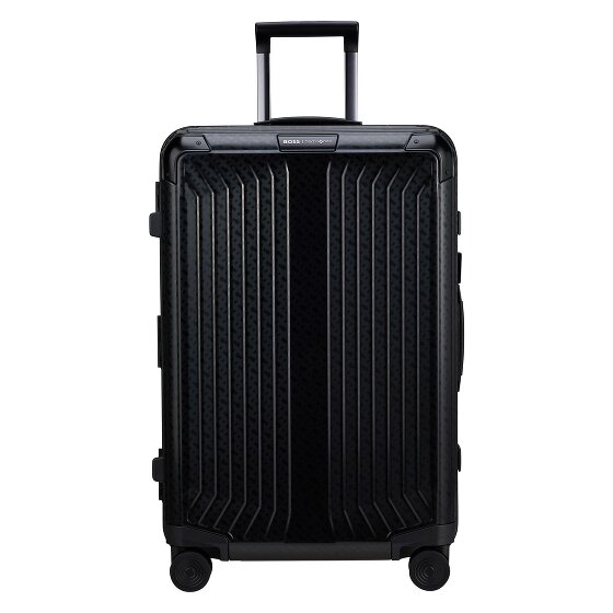 Samsonite Lite-Box Alu Boss Edition 4-Rollen Trolley Aluminium 69 cm