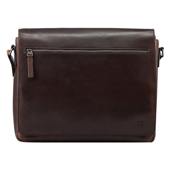 Jost Lund Aktentaschen Messenger Leder 41.5 cm Laptopfach