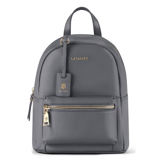 Lazarotti Bologna Leather City Rucksack Leder 27 cm