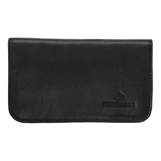 Windrose Nappa Schmuckkasten Leder 12 cm