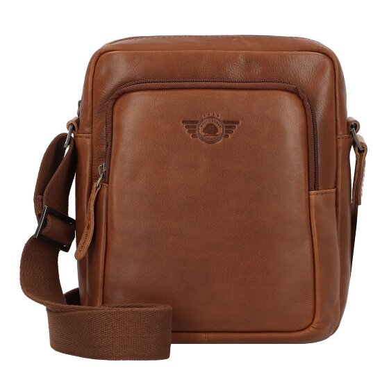 Greenburry Vintage Umhängetasche Leder 20 cm