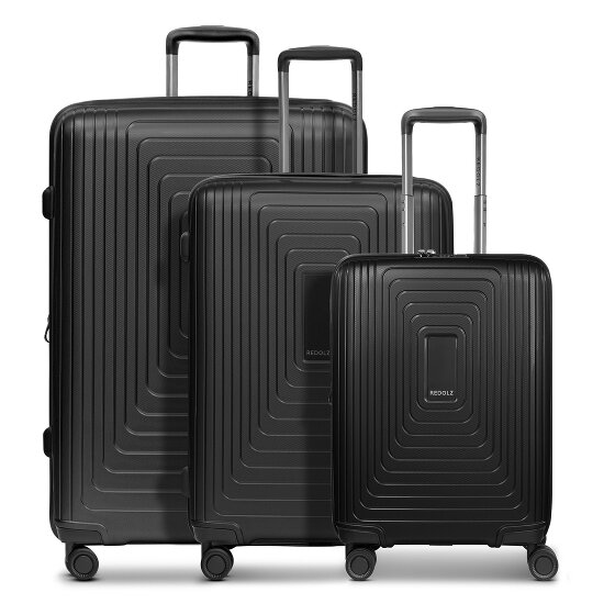 Redolz Essentials 14 4 Rollen Kofferset 3-teilig mit Dehnfalte
