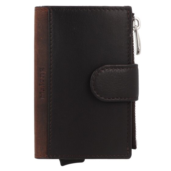 Maître Bundenbach C-Four Kreditkartenetui RFID Schutz Leder 10 cm