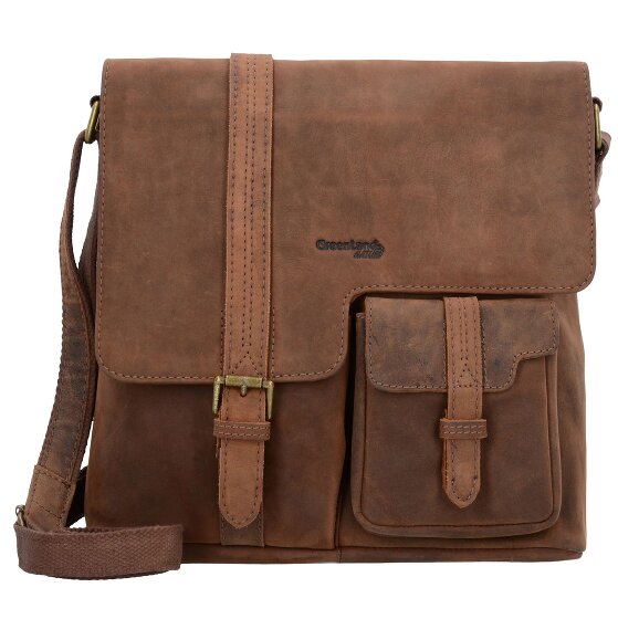 Greenland Nature Montenegro Umhängetasche Leder 30 cm