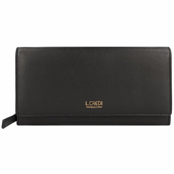 L.Credi Evelyn Geldbörse Leder 20 cm