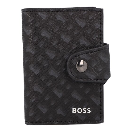 Boss Zair Kreditkartenetui RFID Schutz Leder 6.5 cm