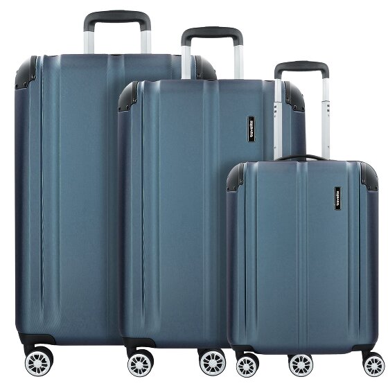 Travelite City 4-Rollen Kofferset 3tlg.
