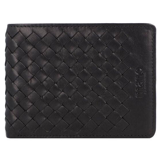 mano Don Luca Geldbörse Leder 13 cm