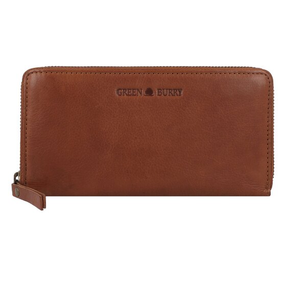 Greenburry Colombiana Geldbörse RFID Schutz Leder 20 cm