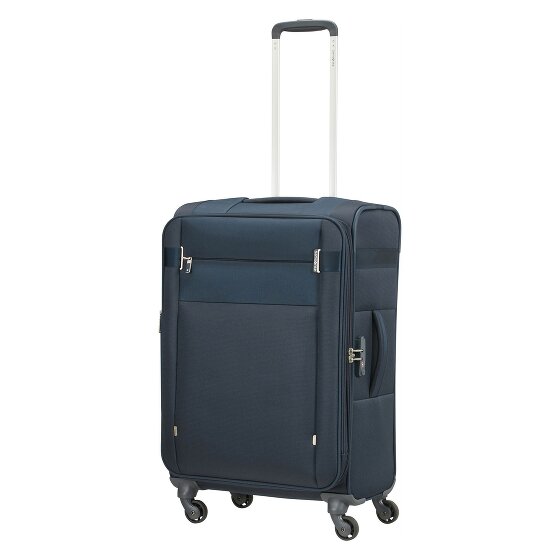 Samsonite Citybeat 4 Rollen Trolley 66 cm mit Dehnfalte