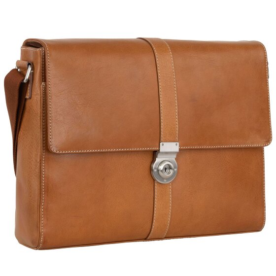 Leonhard Heyden Bergamo Messenger Leder 38 cm Laptopfach