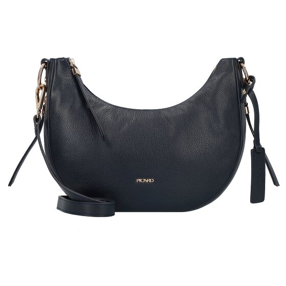 Picard Java Umhängetasche Leder 30 cm blau