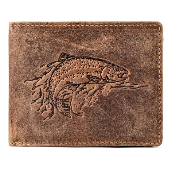 Greenburry Forelle Geldbörse Leder 12.5 cm