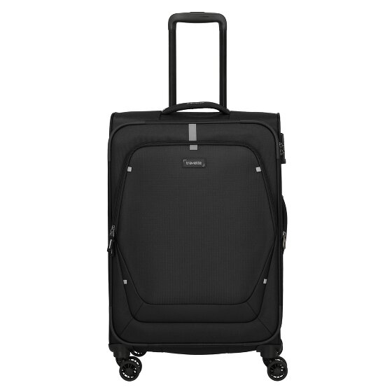 Travelite Umbria 4 Rollen Trolley M 67 cm mit Dehnfalte