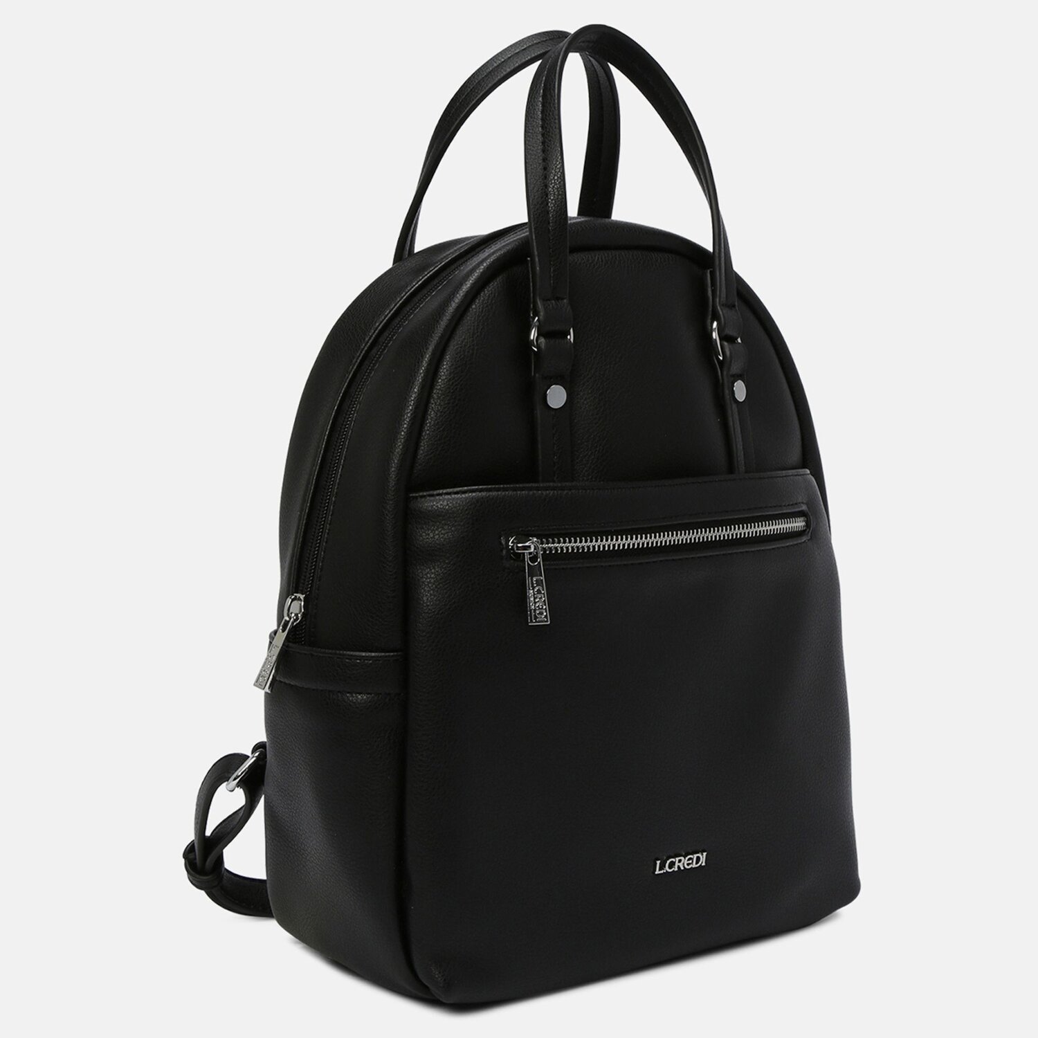 L credi leather best sale backpack