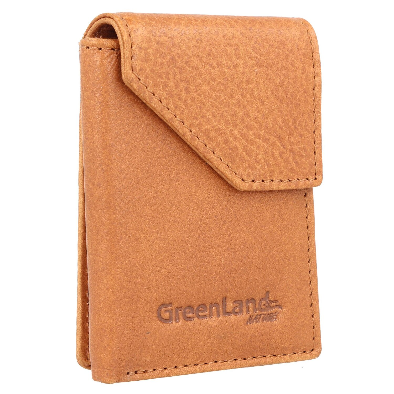 Greenland Nature Nature Geldbörse RFID Leder 7 cm cognac | bei