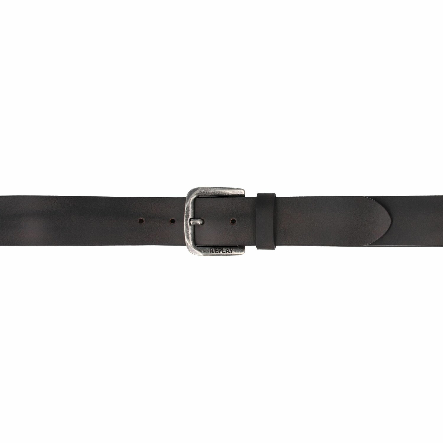 Replay Gürtel Leder black brown | 100 cm | bei
