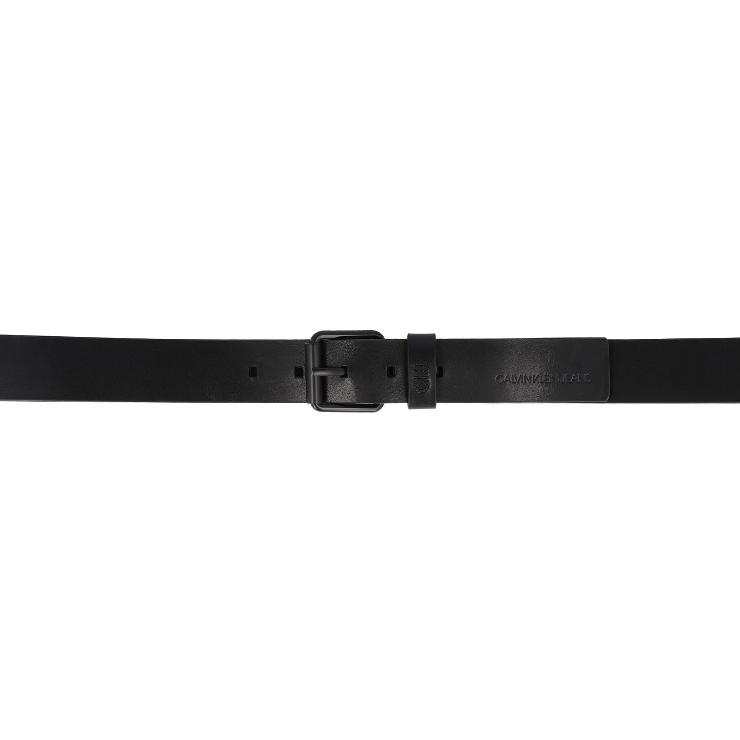 Calvin Klein Jeans Gürtel Leder black | 100 cm | bei