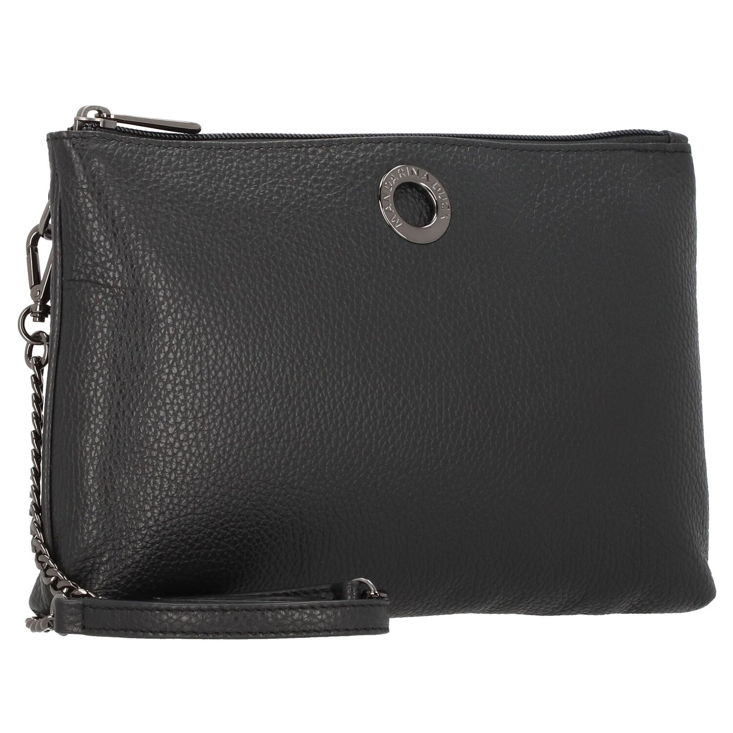 Mandarina Duck Mellow Umhängetasche Leder 28 cm nero | bei 