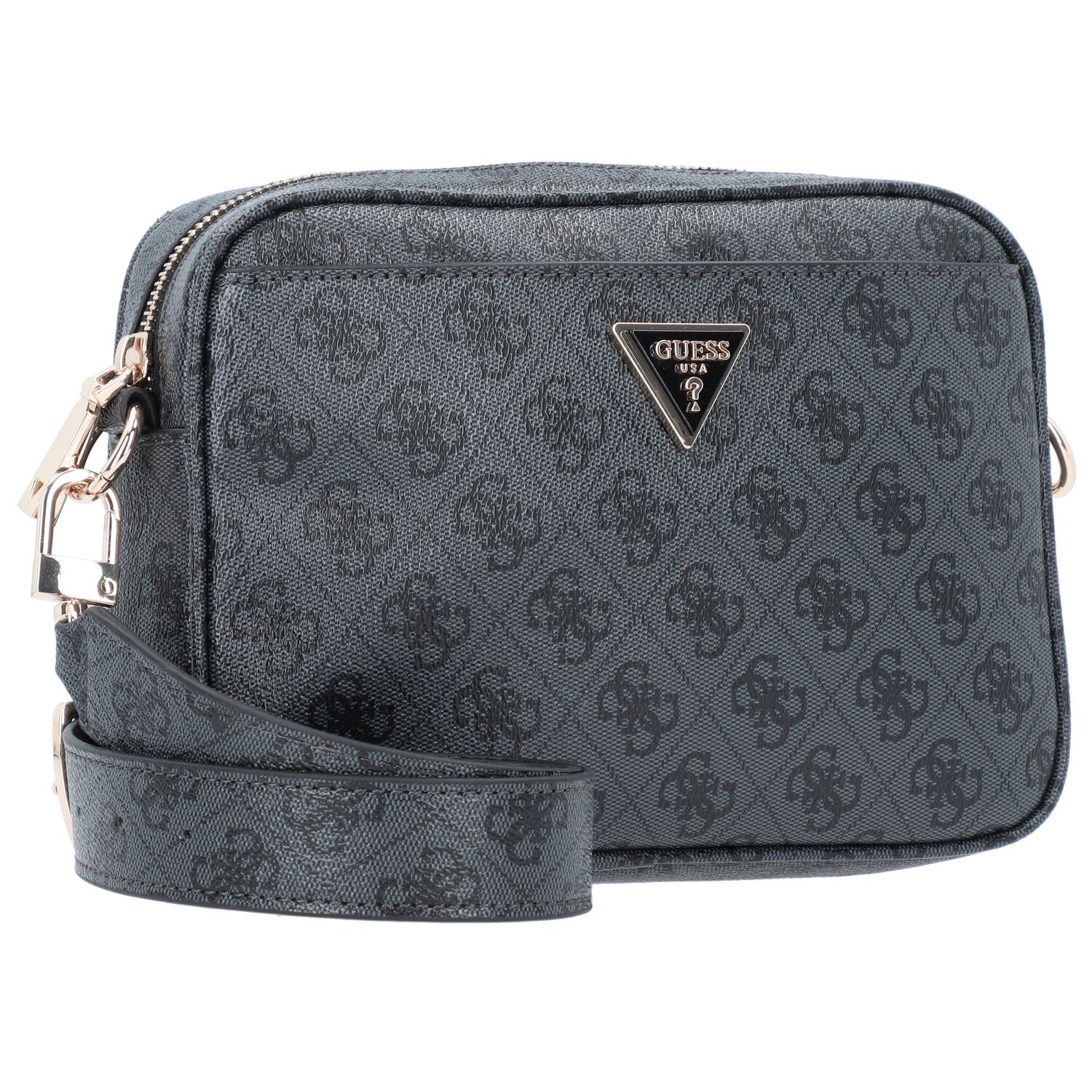 Guess Meridian Umhängetasche 24 cm coal logo | bei welovebags.de