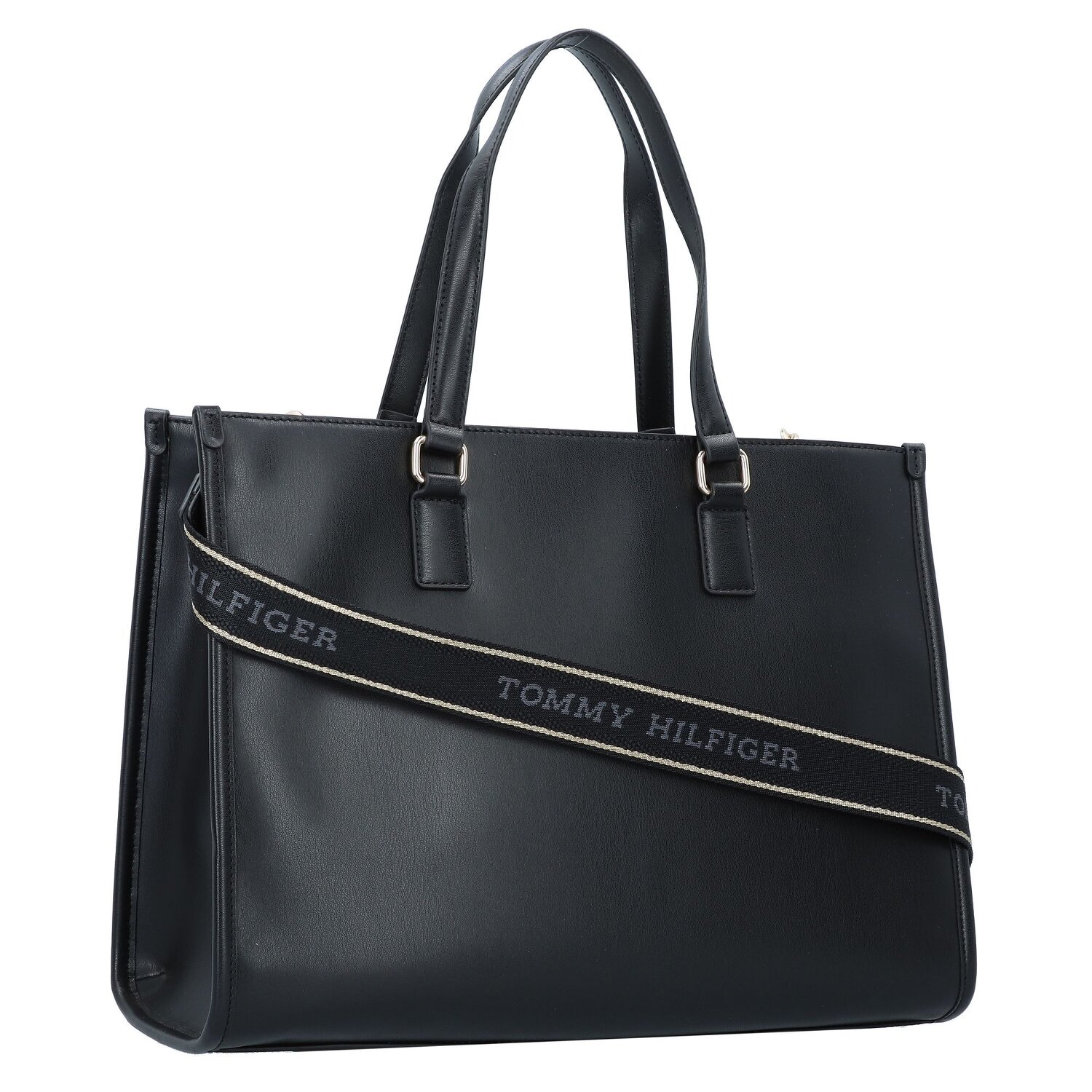 Tommy Hilfiger TH Monotype Schultertasche 38 cm black | bei 