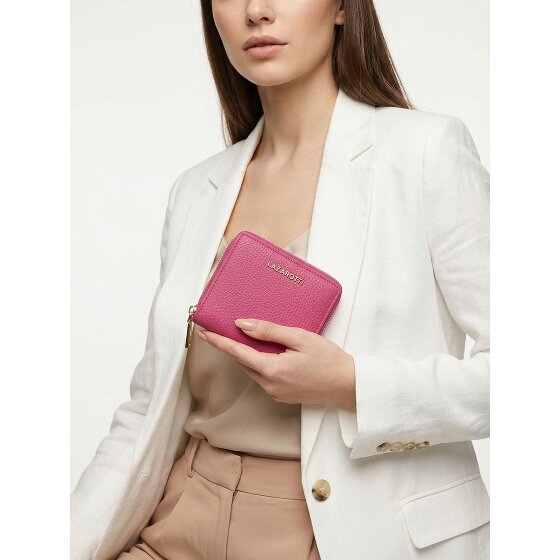 Lazarotti Bologna Leather Medium Zip-Around Geldbörse Leder 10 cm