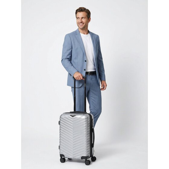 Redolz Essentials 18 2.0 4 Rollen Kabinentrolley S 55 cm mit Dehnfalte