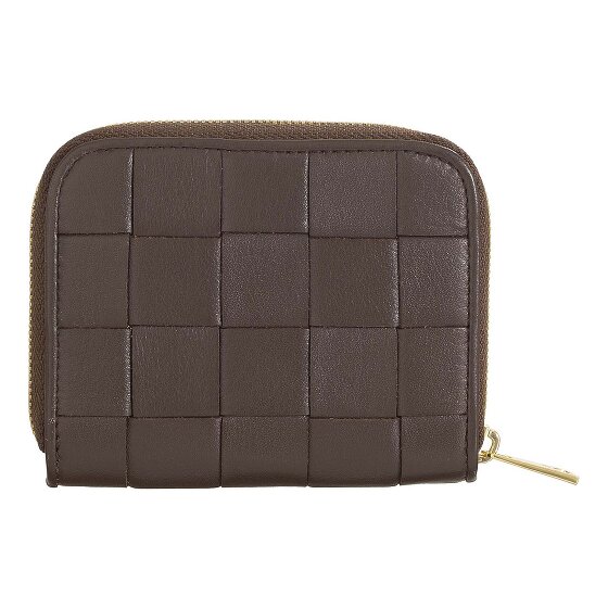 DuDu Woven Geldbörse Leder 10 cm