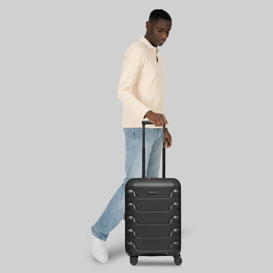 Smartbox Edition 01 4 Rollen Kabinentrolley 55 cm mit Dehnfalte