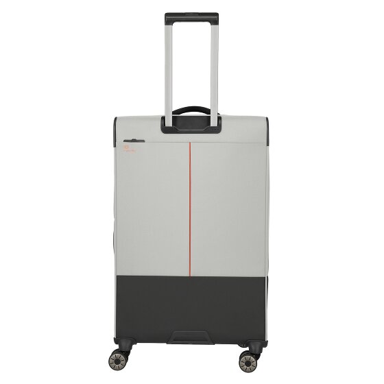 Travelite Crosslite 4 Rollen Trolley L 77 cm mit Dehnfalte