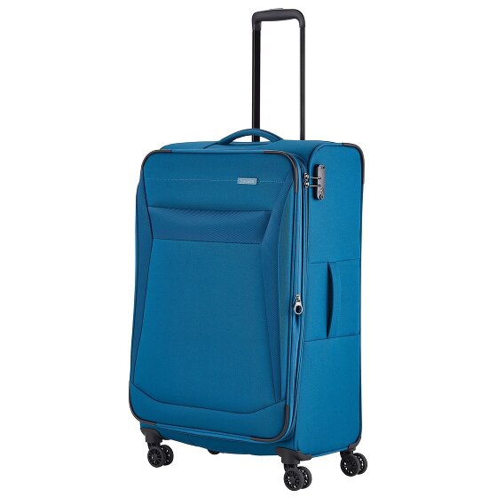 Travelite Chios 4 Rollen Trolley L 78 cm mit Dehnfalte