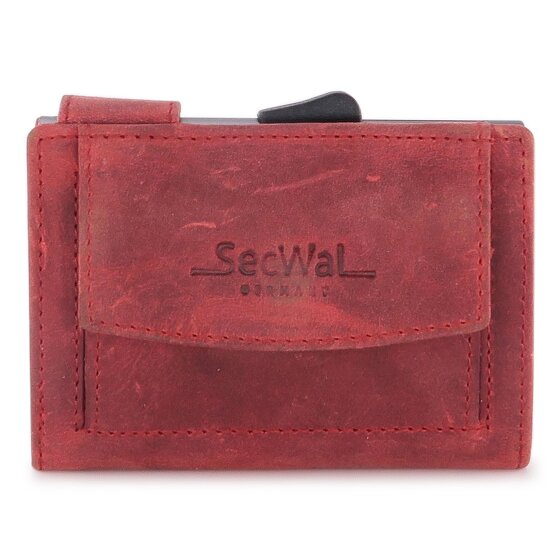 SecWal Kreditkartenetui Geldbörse RFID Leder 9 cm