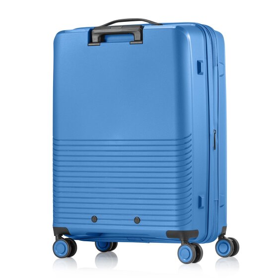 Pack Easy Jet 4 Rollen Trolley 64 cm mit Dehnfalte Pack Easy Jet 4 Rollen Trolley 64 cm mit Dehnfalte