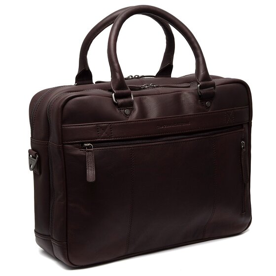 The Chesterfield Brand Wax Pull Up Boston Aktentasche Leder 41 cm Laptopfach