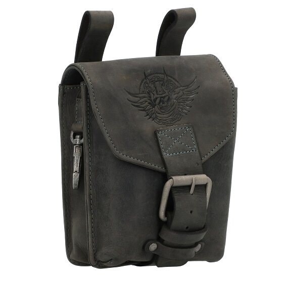 Greenburry Vintage Gürteltasche Leder 15 cm