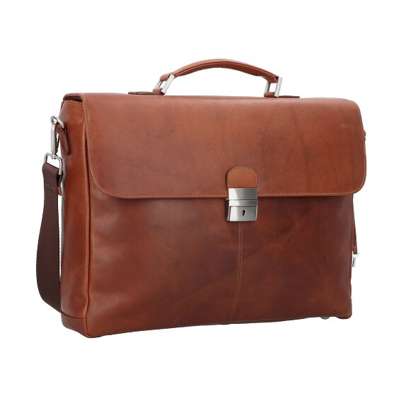 Esquire Dallas Aktentasche Leder 40 cm Laptopfach