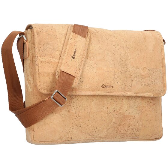 Esquire Kork Messenger 39 cm Laptopfach Esquire Kork Messenger 39 cm Laptopfach