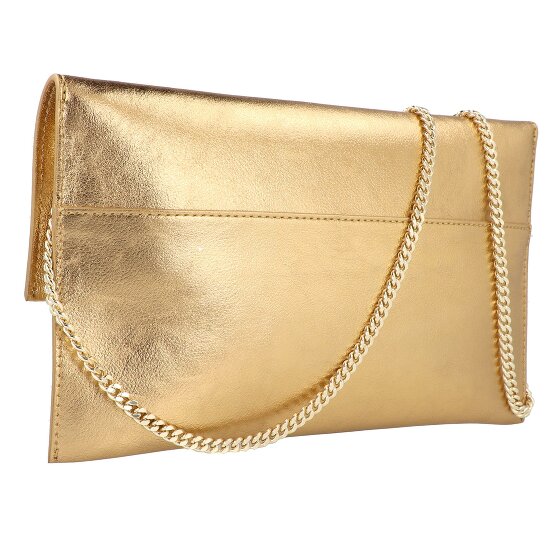 Patrizia Pepe Fly Clutch Tasche Leder 27 cm