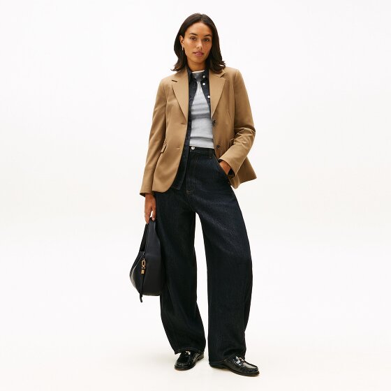 Tommy Hilfiger TH City Leather Schultertasche Leder 28 cm