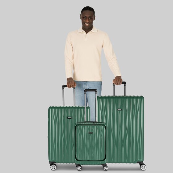 Bric's Cervia 2.0 4 Rollen Kabinentrolley 77 cm Laptopfach mit Dehnfalte