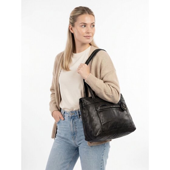 Harbour 2nd Urban Poets Schultertasche Leder 33 cm