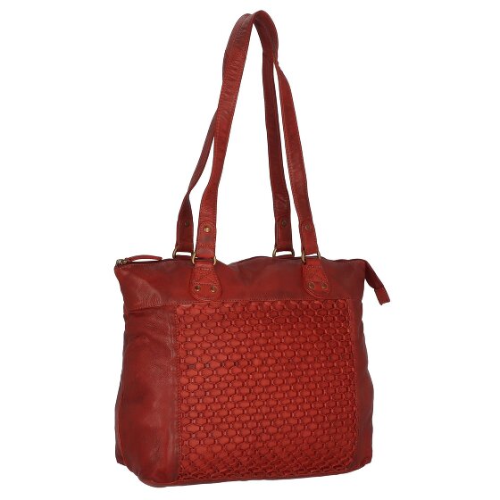 Greenland Nature Femi & Nine Schultertasche Leder 35 cm