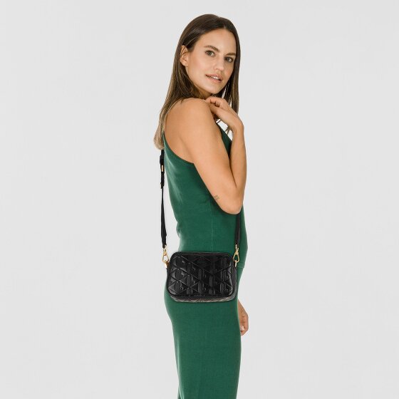 Lacoste Maheki Mini Bag Umhängetasche S Leder 18 cm