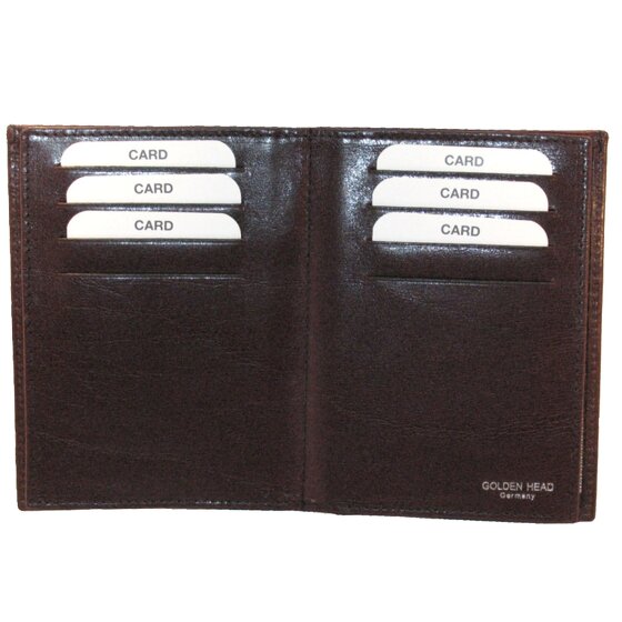 Golden Head Colorado Ausweisetui RFID Leder 9 cm