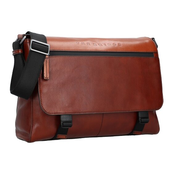 The Bridge Damiano Aktentaschen Messenger Leder 37 cm Laptopfach