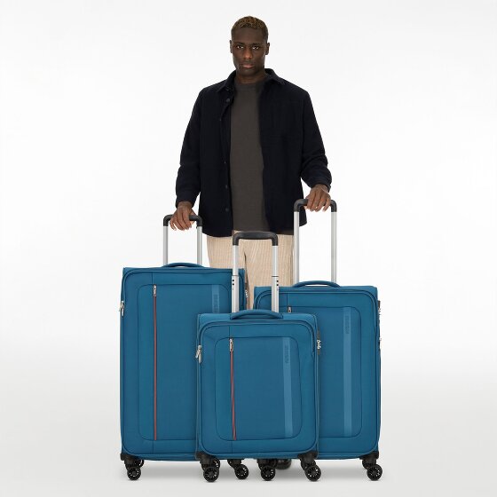 American Tourister Blazing Ride 4 Rollen Kofferset 3-teilig mit Dehnfalte