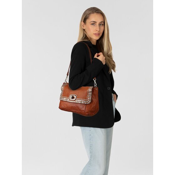 Campomaggi Schultertasche Leder 24 cm