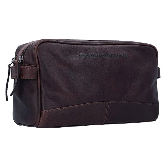 The Chesterfield Brand Wax Pull Up Kulturbeutel Leder 29 cm